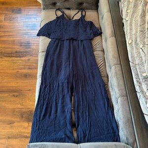 Navy romper! size: junior’s large